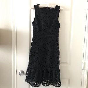 Lulu’s Black Lace Dress
